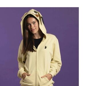 NWOT Pokémon Center Mimikyu Themed French Terry Zip-Up Hoodie - Adult Medium
